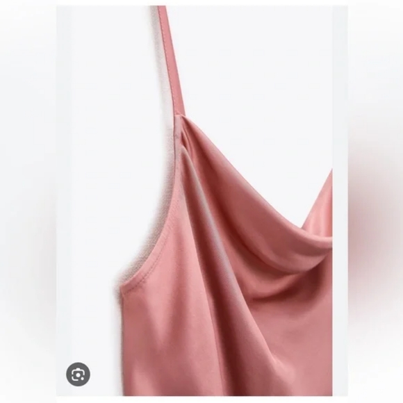 ZARA LIMITED EDITION SATIN EFFECT TANK TOP - Picture 5 of 6